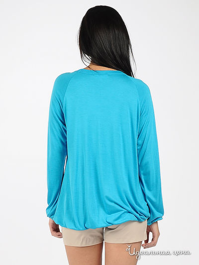 Блуза Kenzo, цвет цвет бирюзовый