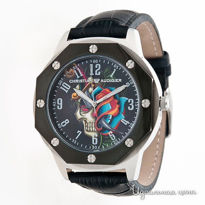 Часы Ed Hardy, цвет цвет черный