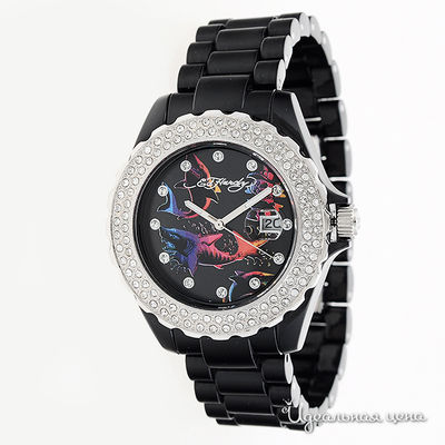 Часы Ed Hardy, цвет цвет черный