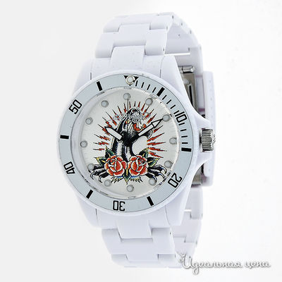 Часы Ed Hardy, цвет цвет белый