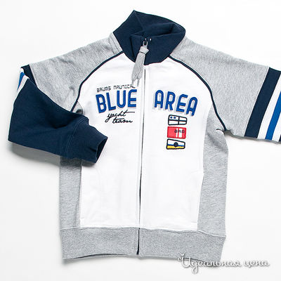 Толстовка Brums, цвет цвет серый / белый