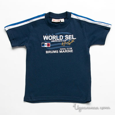 Футболка Brums, цвет цвет темно-синий