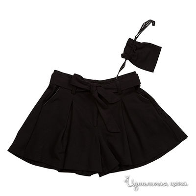 Юбка-шорты Gulliver, цвет цвет черный