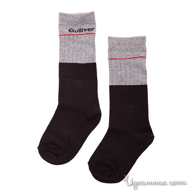 Гольфы Gulliver, цвет цвет серый / черный