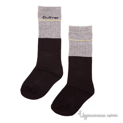 Гольфы Gulliver, цвет цвет серый / черный