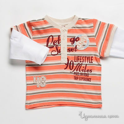 Джемпер Pixel, цвет цвет коралловый / белый