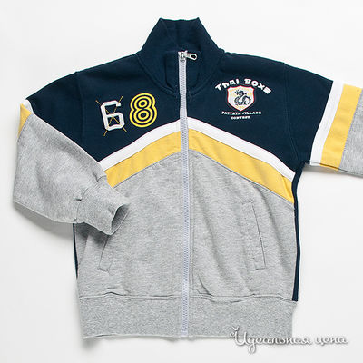 Толстовка Pixel, цвет цвет серый / синий