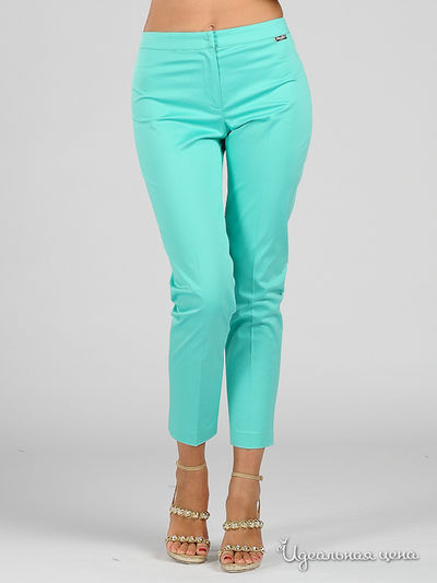 Брюки Blugirl Blumarine, цвет цвет бирюзовый