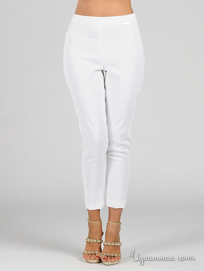 Брюки Blugirl Blumarine, цвет цвет белый