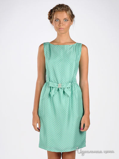 Платье Blugirl Blumarine, цвет цвет бирюзовый