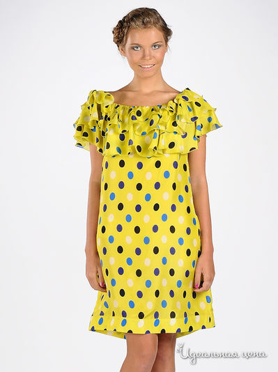 Платье Blugirl Blumarine, цвет цвет желтый