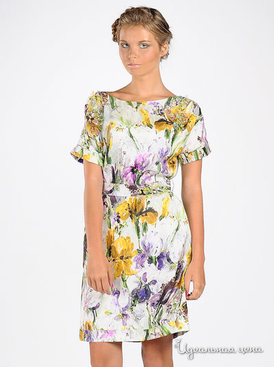 Платье Blugirl Blumarine, цвет цвет мультиколор