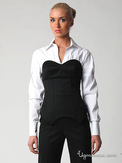 Блуза Sabotage, цвет цвет белый