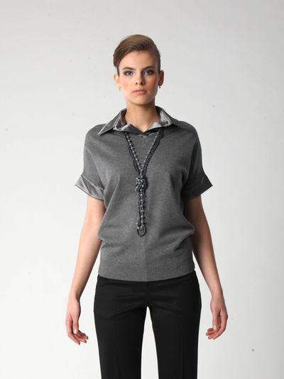 Джемпер Sabotage, цвет цвет серый