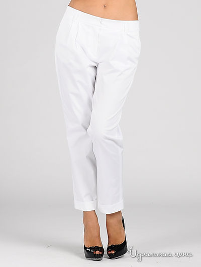 Брюки Blugirl Blumarine, цвет цвет белый