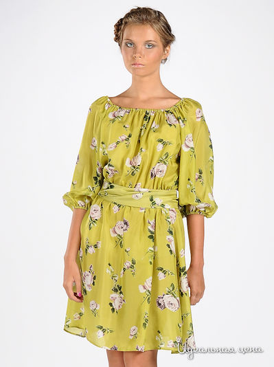 Платье Blugirl Blumarine, цвет цвет салатовый