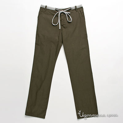 Брюки Iceberg, цвет цвет зеленый