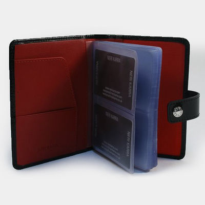 Визитница Neri Karra, цвет цвет черный