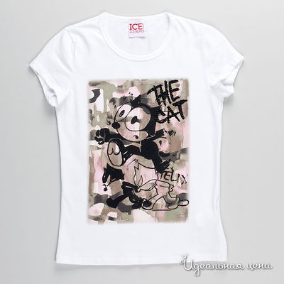 Футболка Iceberg, цвет цвет белый