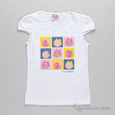 Футболка Iceberg, цвет цвет белый