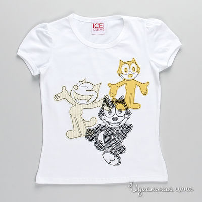Футболка Iceberg, цвет цвет белый