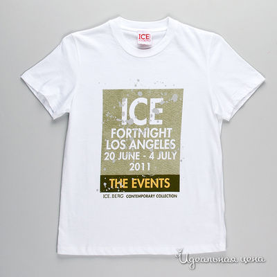 Футболка Iceberg, цвет цвет белый