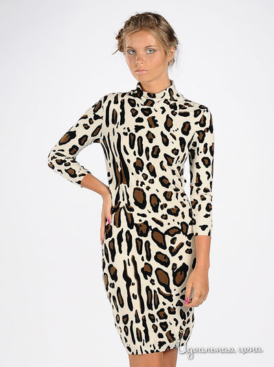 Платье Blugirl Blumarine, цвет принт леопард