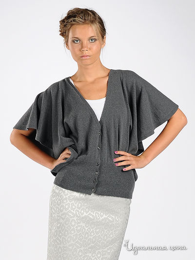 Кардиган Blugirl Blumarine, цвет цвет серый