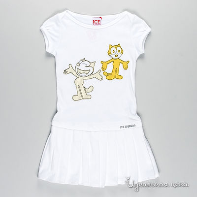 Платье Iceberg, цвет цвет белый