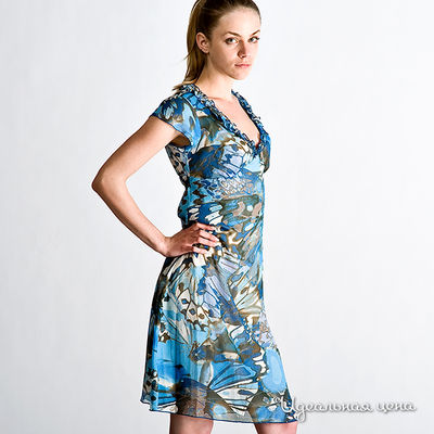 Платье Lovini женское, цвет мультиколор