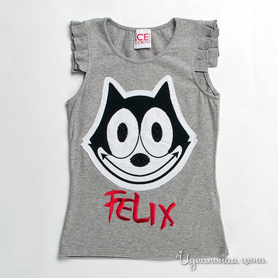 Топ Iceberg, цвет цвет серый