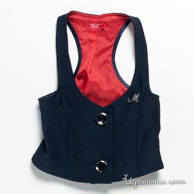 Жилет M&D school story, цвет цвет синий