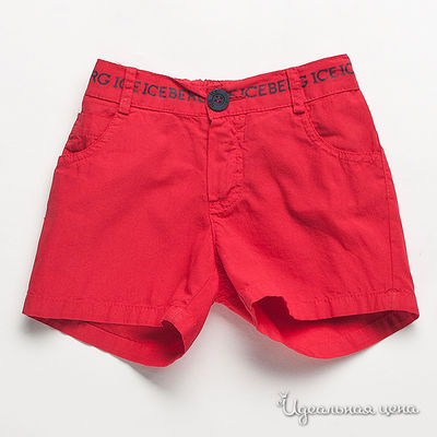 Шорты Iceberg, цвет цвет красный