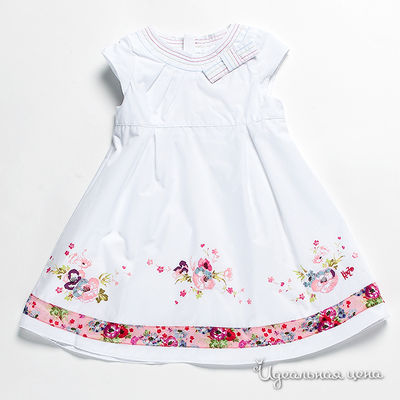 Платье Kenzo Kids, цвет цвет белый