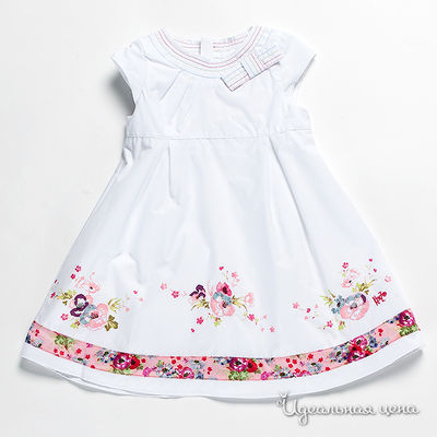 Платье Kenzo Kids, цвет цвет белый