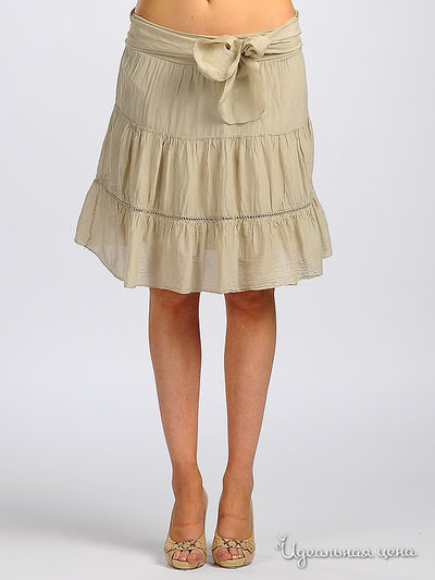 Юбка Alpha Moda, цвет цвет бежевый