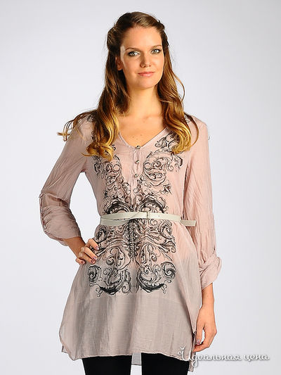 Туника Alpha Moda, цвет цвет розовый