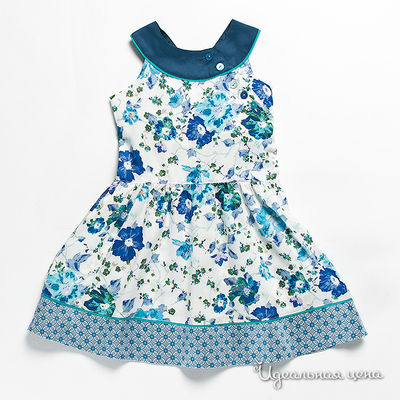 Платье Kenzo Kids, цвет цвет белый