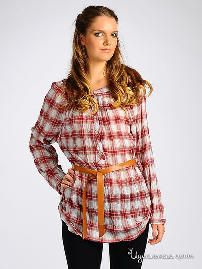 рубашка Alpha Moda, цвет цвет красный