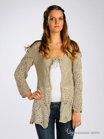 Кардиган Alpha Moda, цвет цвет бежевый