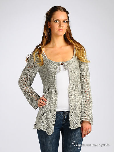 Кардиган Alpha Moda, цвет цвет серый