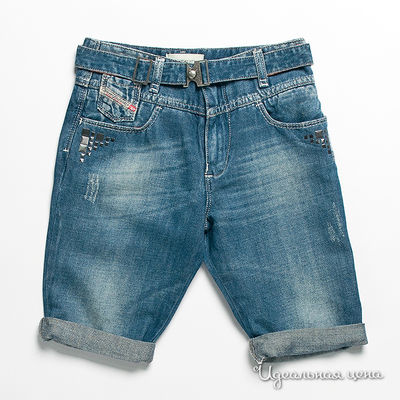 Шорты Diesel kids, цвет цвет синий