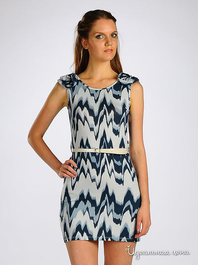 Платье Alpha Moda, цвет цвет синий