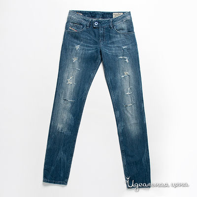 Брюки Diesel kids, цвет цвет голубой