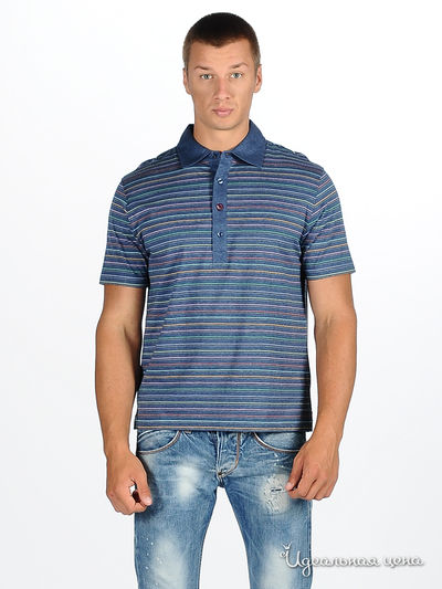 Тенниска Kanzler, цвет цвет синий меланж