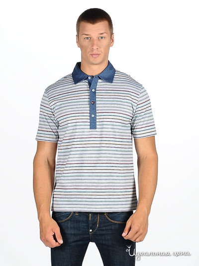 Поло Kanzler, цвет цвет серый / мультиколор