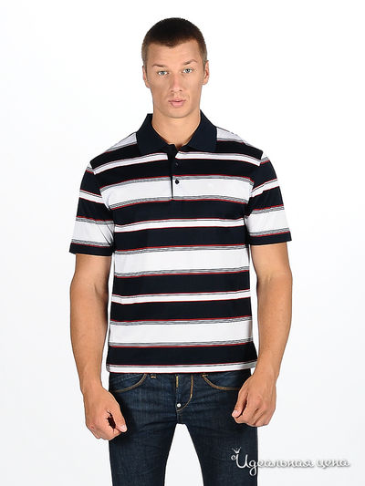 Тенниска Kanzler, цвет цвет белый / темно-синий