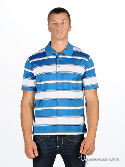 Тенниска Kanzler, цвет цвет белый / голубой