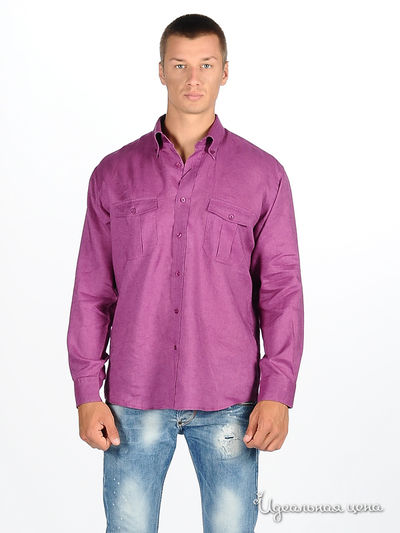 сорочка Kanzler, цвет цвет фиолетовый