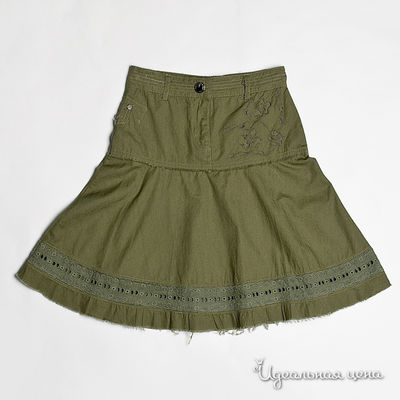 Юбка De Salitto, цвет цвет хаки